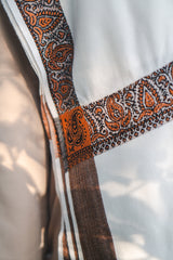 White Border Shawl