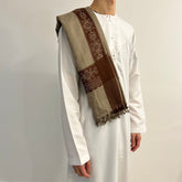 Bark Brown Palace Shawl