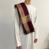 Maroon Palace Shawl