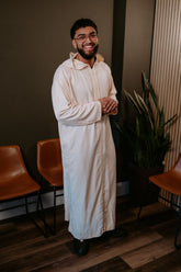 Peach Moroccan Thobe