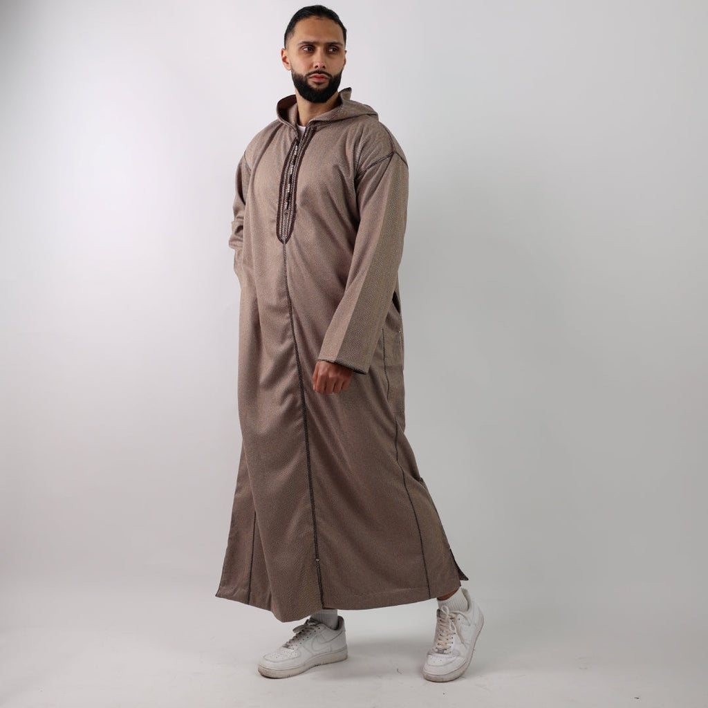BrownChevronMoroccanThobe2_048