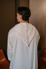 Light Blue/Cream Moroccan Thobe